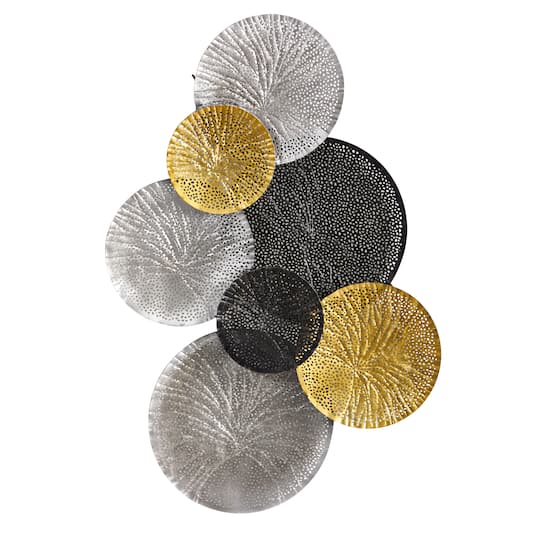 3ft. x 2ft. Layered Metal Wall Art Decor